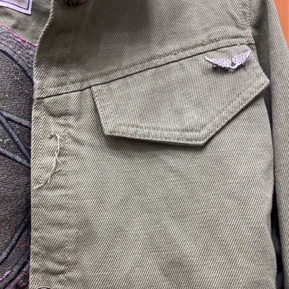 NWT Zadig & Voltaire Army Jacket - Picture 4 of 9